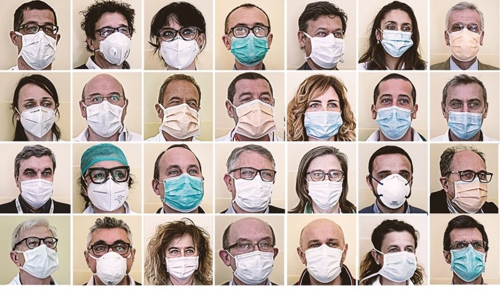 I volti dei professionisti dell’Unità di Crisi mantovana: è a loro che va il nostro infinito “GRAZIE”