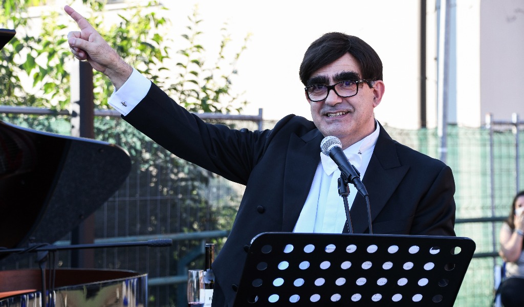 Elio e Prosseda in concerto all’ospedale di Mantova FOTO