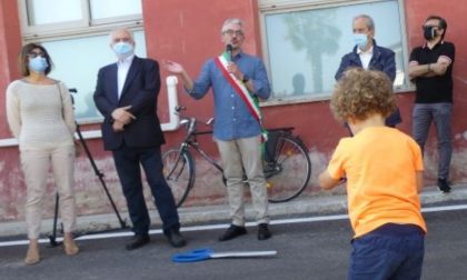 Inaugurata la nuova via Silvio Pellico completamente riqualificata