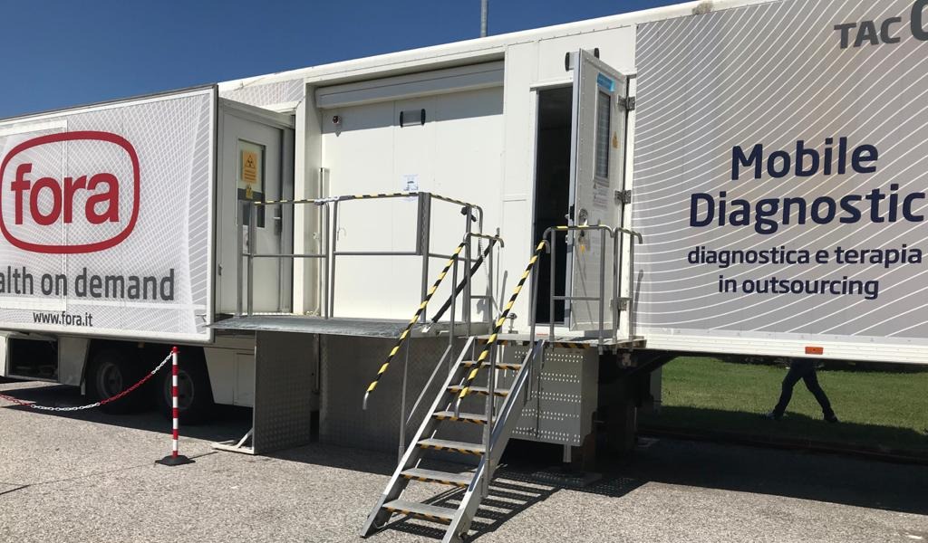 A Pieve in arrivo la nuova tac a 128 strati: nel frattempo le tac si faranno… su un camion