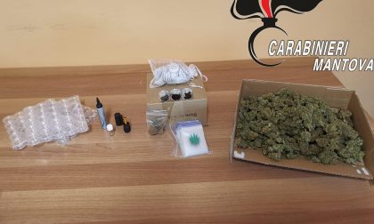 Beccati dai carabinieri con 250 grammi di droga: 3 persone denunciate