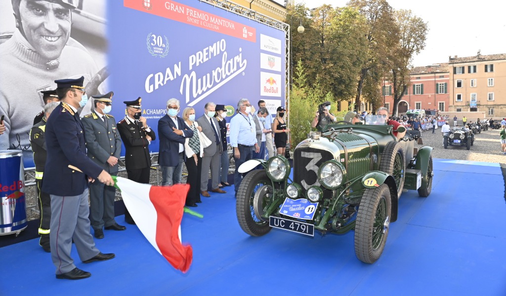 Partita da Mantova la 30ª edizione del Gran Premio Nuvolari VIDEO
