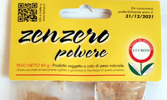 Non c’era salmonella nello zenzero “brianzolo” ritirato