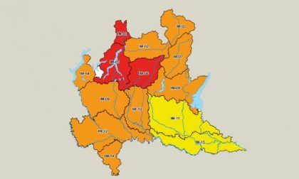 Precipitazioni diffuse su tutta la Regione, è ancora allerta meteo