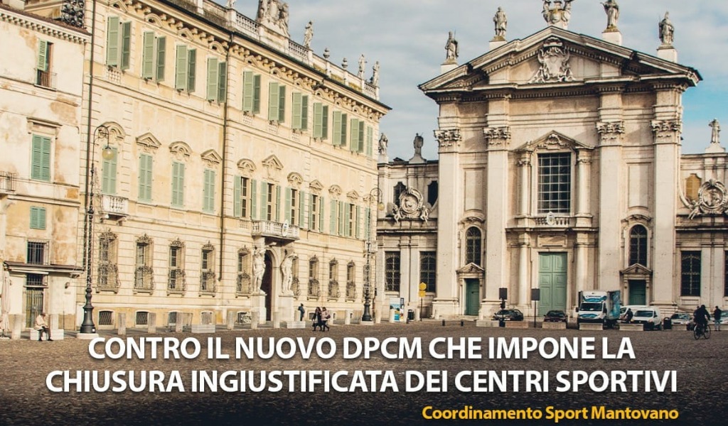 Manifestazione del mondo dello sport a Mantova, appuntamento in piazza Sordello