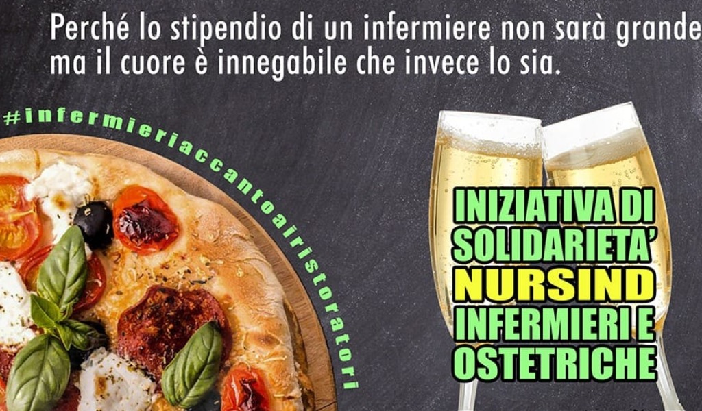Infermieri al fianco dei ristoratori: “Ci avete sostenuto durante la prima ondata, ora tocca a noi”