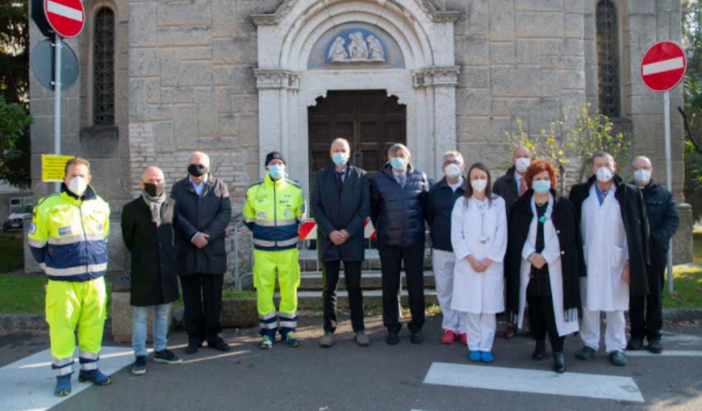 Solidarietà mantovana, la comunità di Castellucchio dona due ventilatori al Poma