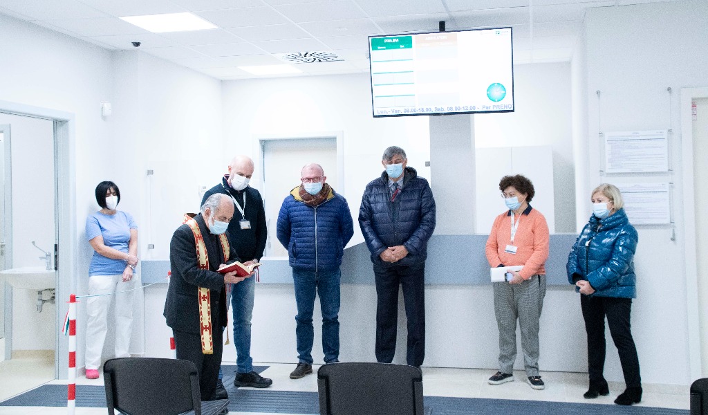 Al Poma inaugurato il nuovo punto prelievi FOTO