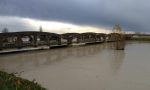 Preoccupante innalzamento del Secchia, chiusi il Ponte di Bondanello di Moglia e quello ferroviario di Quistello FOTO