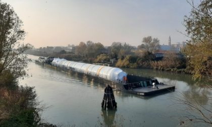 Trasporti eccezionali da Mantova a Venezia attraverso le idrovie venete – Gallery