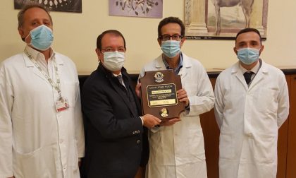 Plasma, il Lions Club Mirandola conferisce a Massimo Franchini la massima onorificenza