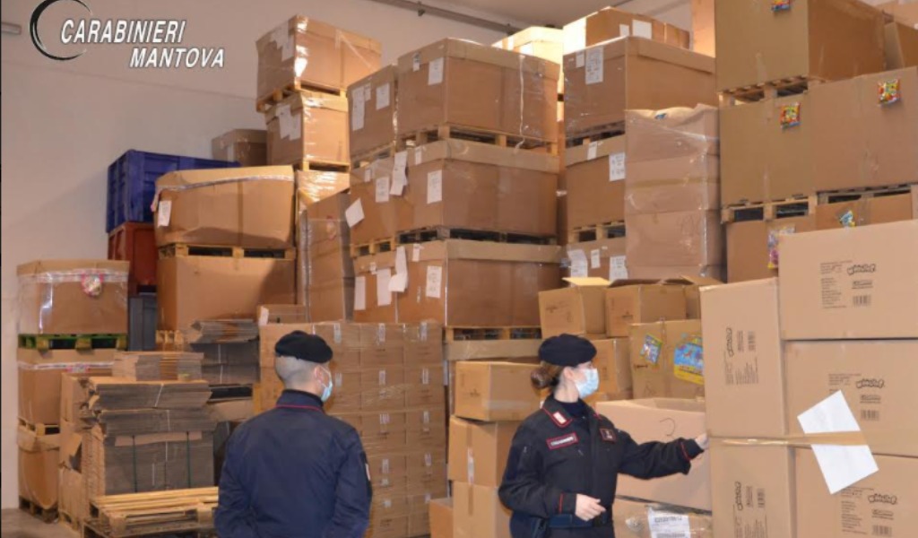 Norme anti-covid inesistenti: sospesa un’attività di importazione di giocattoli