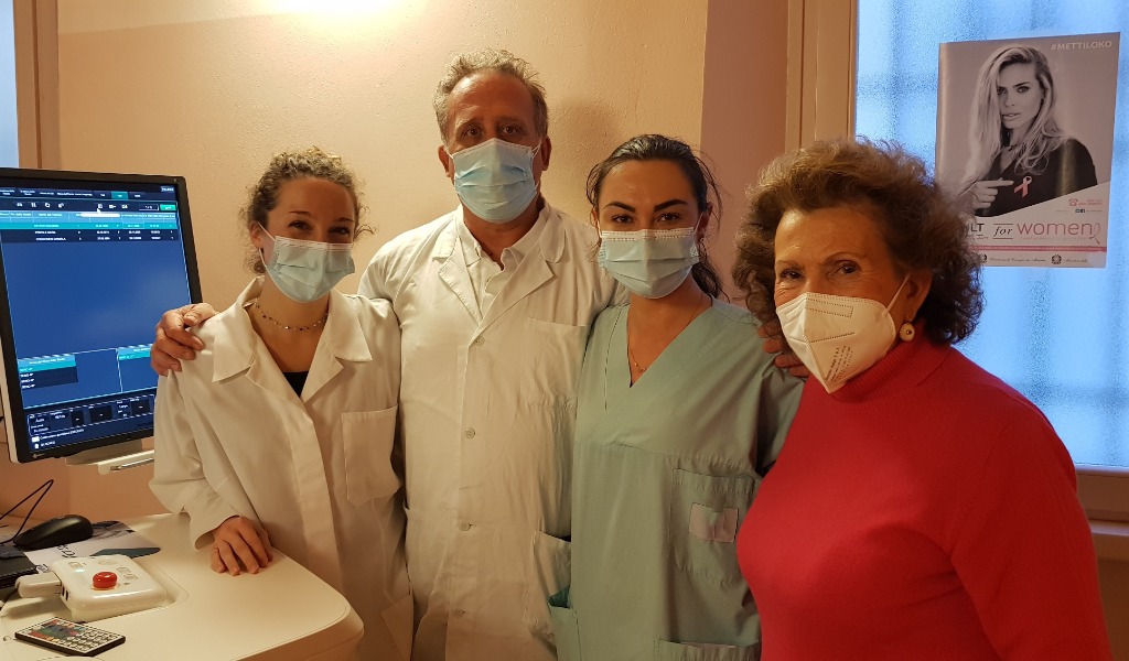 Alla Lilt un nuovo mammagrafo di ultima generazione che riduce al minimo le radiazioni