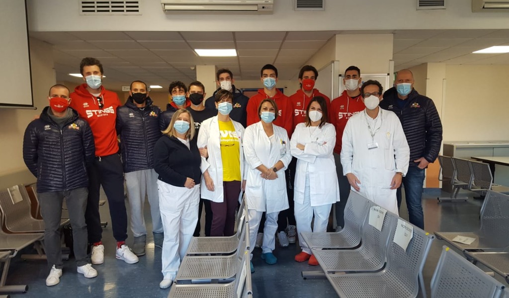 Stings e Asst Mantova insieme per sensibilizzare alla donazione del plasma