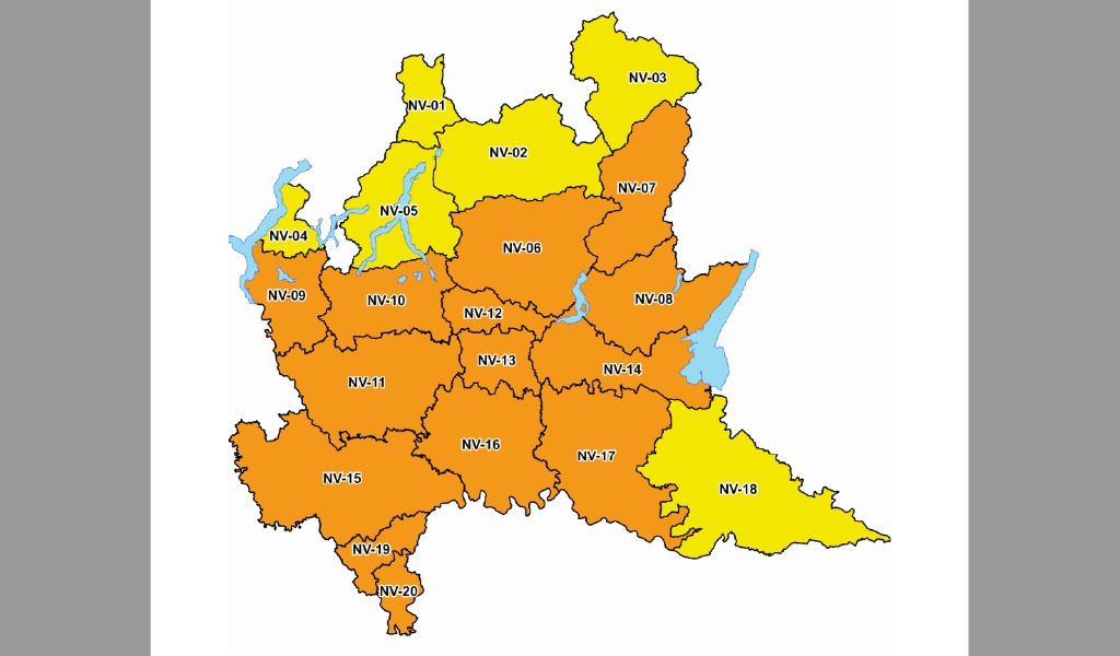 In Lombardia arriva la neve in Pianura: gli accumuli previsti zona per zona