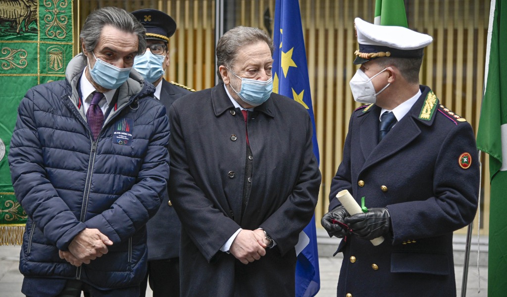 Il comandante Paolo Perantoni premiato per il lavoro dei vigili di Mantova durante il lockdown