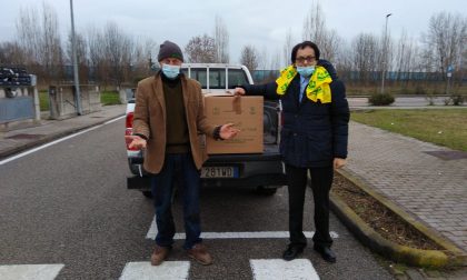 Coldiretti Mantova consegna i pacchi della solidarietà: 3.500 chili di prodotti alimentari