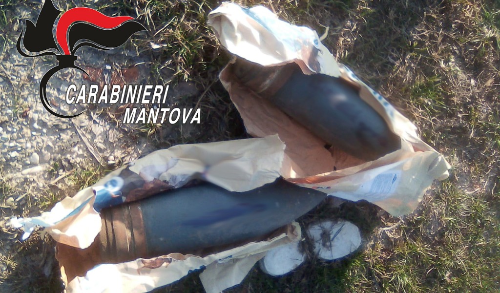 Ritrovati ordigni bellici nel Mantovano, il video dell’esplosione
