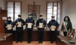 Attestati agli agenti della Polizia Locale per l’impegno nella lotta al Covid-19