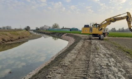 Conclusi i lavori al canale Sabbioncello, ora Quistello è più sicura