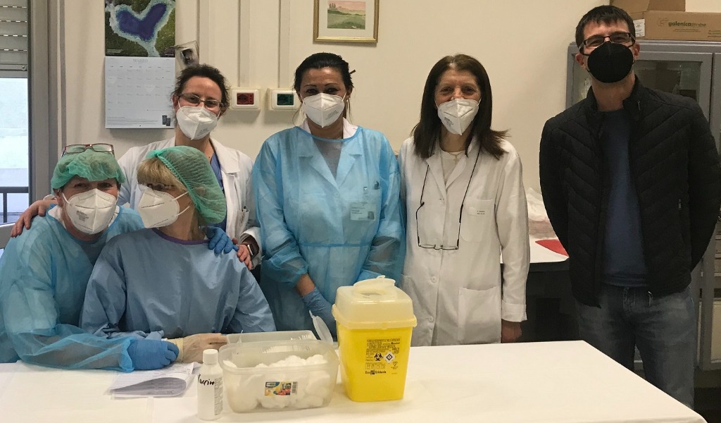 Anche all’ospedale di Suzzara avviata la campagna vaccinale anti Covid per gli over 80