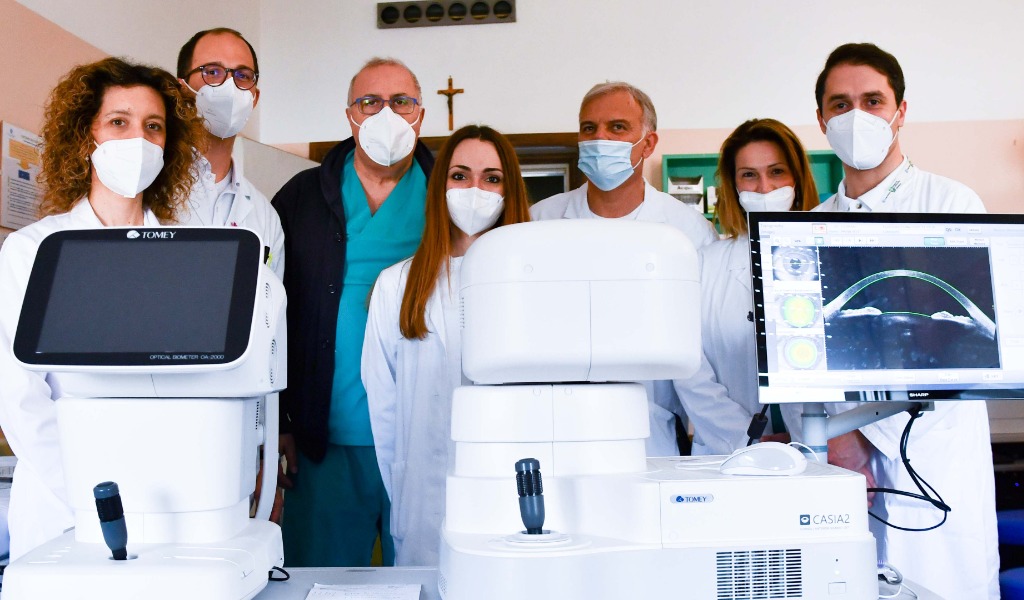 Patologie dell’occhio, al Poma nuovo strumento all’avanguardia per studiarle