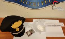 Operaio-spacciatore scoperto con 41 grammi di cocaina nascosti in casa