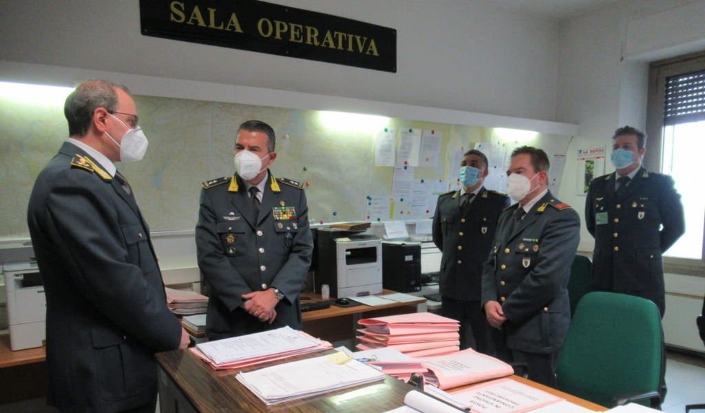 Il Comandante Regionale Lombardia della Guardia di Finanza in visita a Mantova