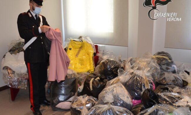 Operaie “infedeli” rubavano vestiti (per 300mila euro) dall’azienda per cui lavoravano