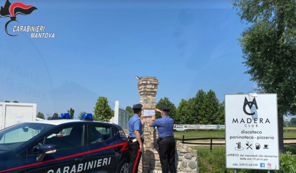Alcol ai minori, risse e baccano notturno: chiuso il Madera club