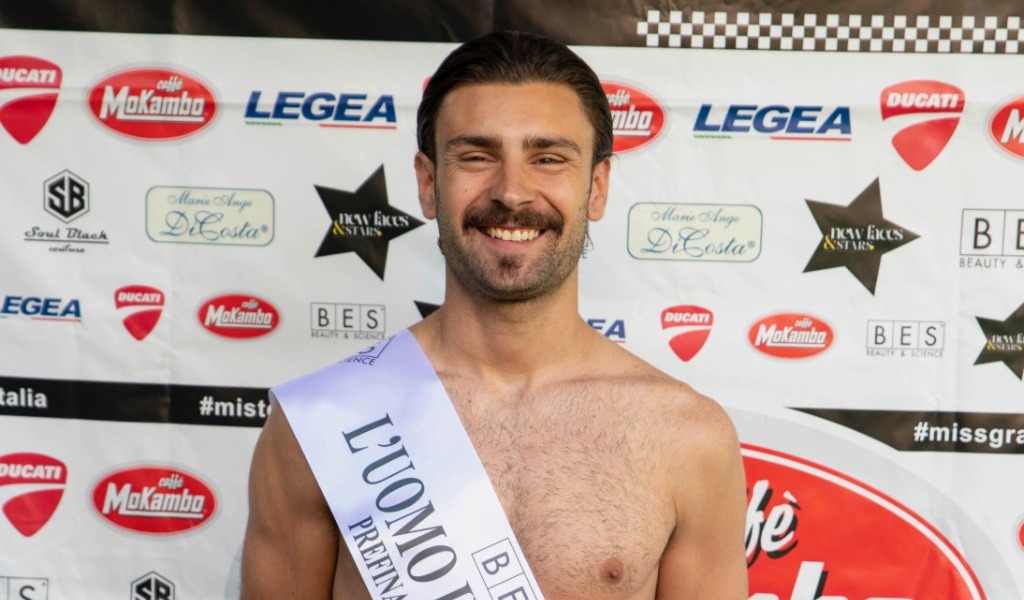 Davide De Filippo, da Suzzara alle prefinali di Mister Italia