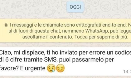 Se un amico vi chiede di inviargli un codice a 6 cifre, non rispondete