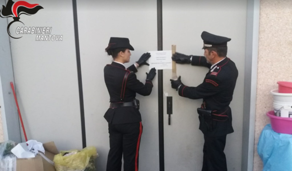 Caporalato e sfruttamento del lavoro, i militari mantovani sospendo un’azienda