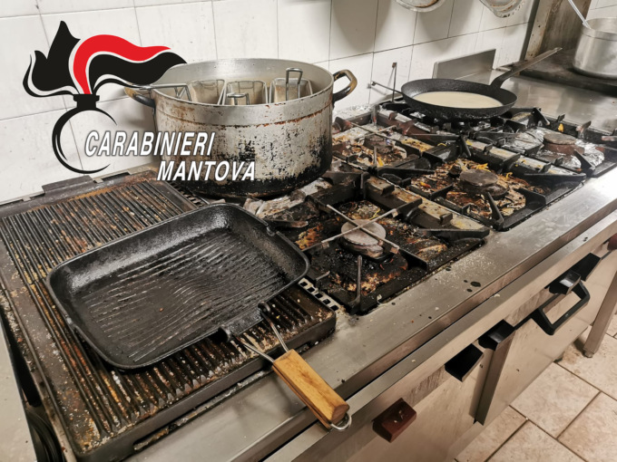 Cucina da incubo a Castel d’Ario: non solo (tanta) sporcizia, ma anche arsenico nell’acqua