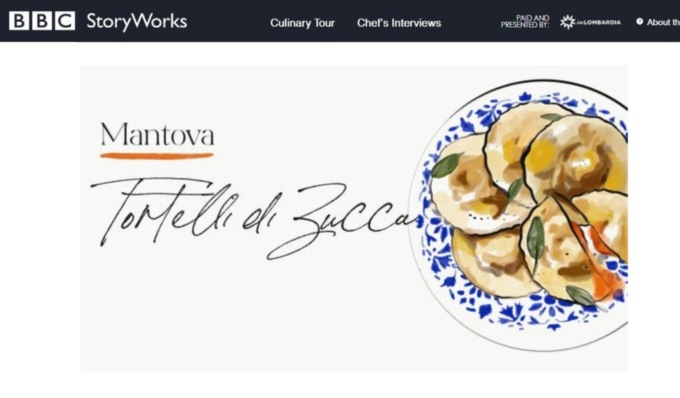 I tortelli alla zucca alla conquista della Gran Bretagna: celebrati sul sito inglese della BBC