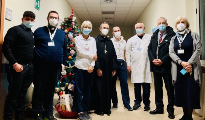 Al Poma auguri speciali direttamente dal Vescovo Busca