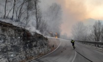E' allarme incendi: a fuoco 380 ettari di bosco nel Bresciano. Un morto in Valtellina