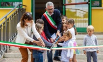Nuovo giardino alla scuola dell'infanzia Ferrari di Mantova