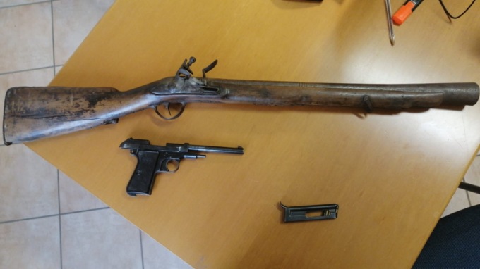Detenzione abusiva di armi: sequestrato un archibugio ad un 80enne