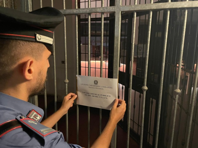 Schiamazzi, alcol e risse per futili motivi: chiusura temporanea per un bar di Roverbella