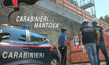 Maxi controlli dei carabinieri: chiusi 5 cantieri edili