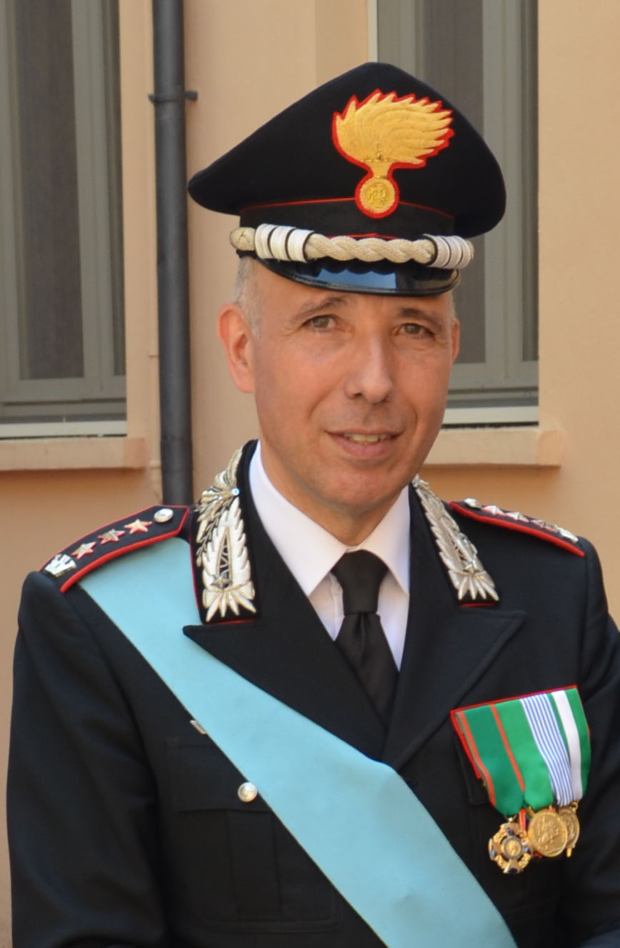 Il colonnello Antonino Minutoli, in partenza dal comando provinciale di Mantova