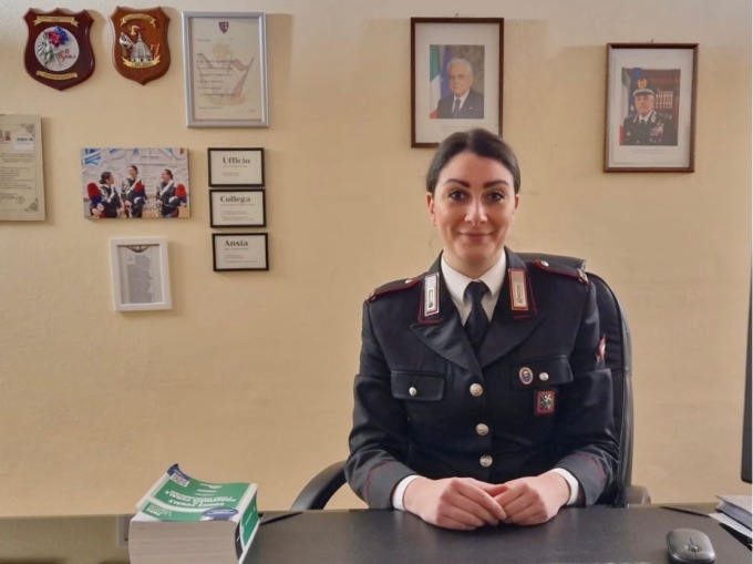 San Benedetto, il maresciallo Silvia Zonetti al comando dei carabinieri