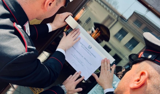Disturbo alla quiete pubblica e pregiudicati: scatta la chiusura del bar