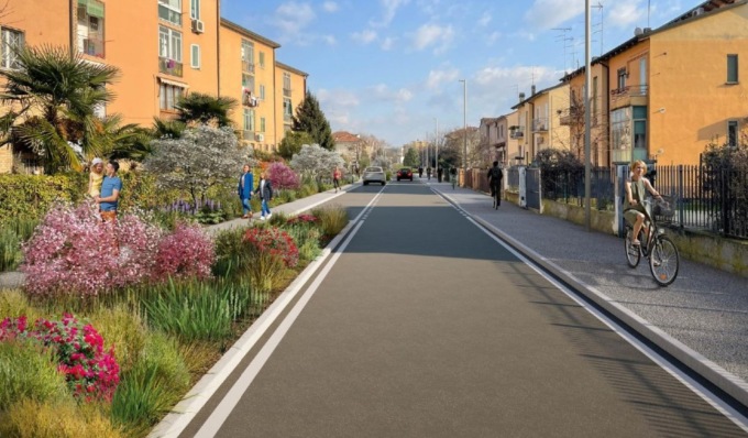 Ciclabile via Amadei, approvato il progetto definitivo ed esecutivo