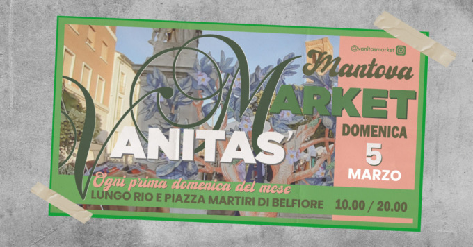 Vanitas’ Market: torna il mercato del vintage, artigianato e riciclo creativo