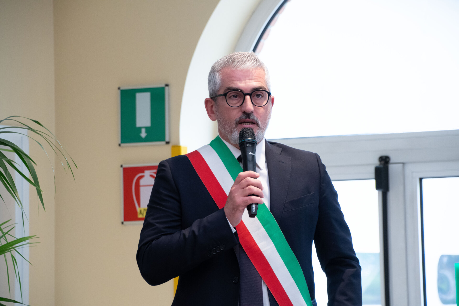 Il sindaco di Mantova Mattia Palazzi