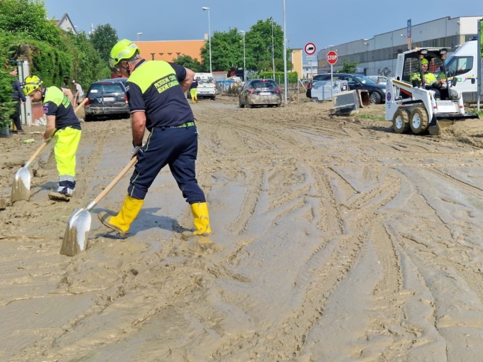 Alluvioni in Romagna: la protezione civile mantovana torna a casa