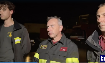 Troupe del Tg1 rischia l'annegamento a Faenza, salvati da tre pompieri mantovani