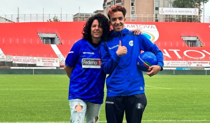 Partita del Cuore: Zblito incanta i ragazzi del Liceo Belfiore di Mantova